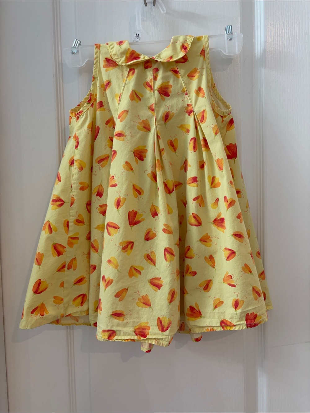 Alphabet toddler dress size 18-24 months. Tagged 23 months made in France